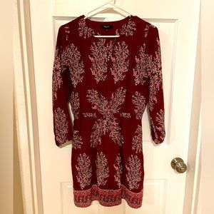 Madewell Size 4 Long Sleeve Dress with Pockets